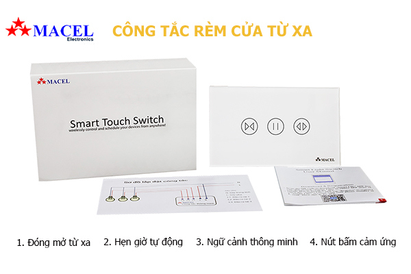 Công tắc cảm ứng rèm cửa